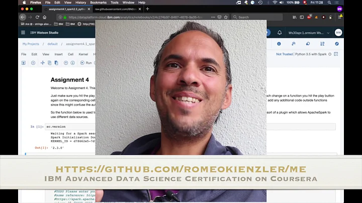 Configuring IBM Watson Studio (Free) with 2.3 (coursera), April 30th '19 Release