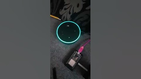 ESP32, Alexa, and RFID project by my friend Chimpo #youtubeshorts #shorts #shortsfeed