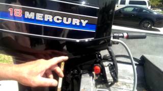 1981 18-25 HP Mercury outboard conversion/restoration