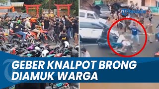 GENG MOTOR Pesta Knalpot Brong Dipentungi Warga