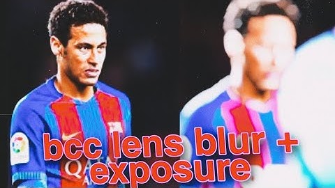 Bcc blur + exposure - after effect