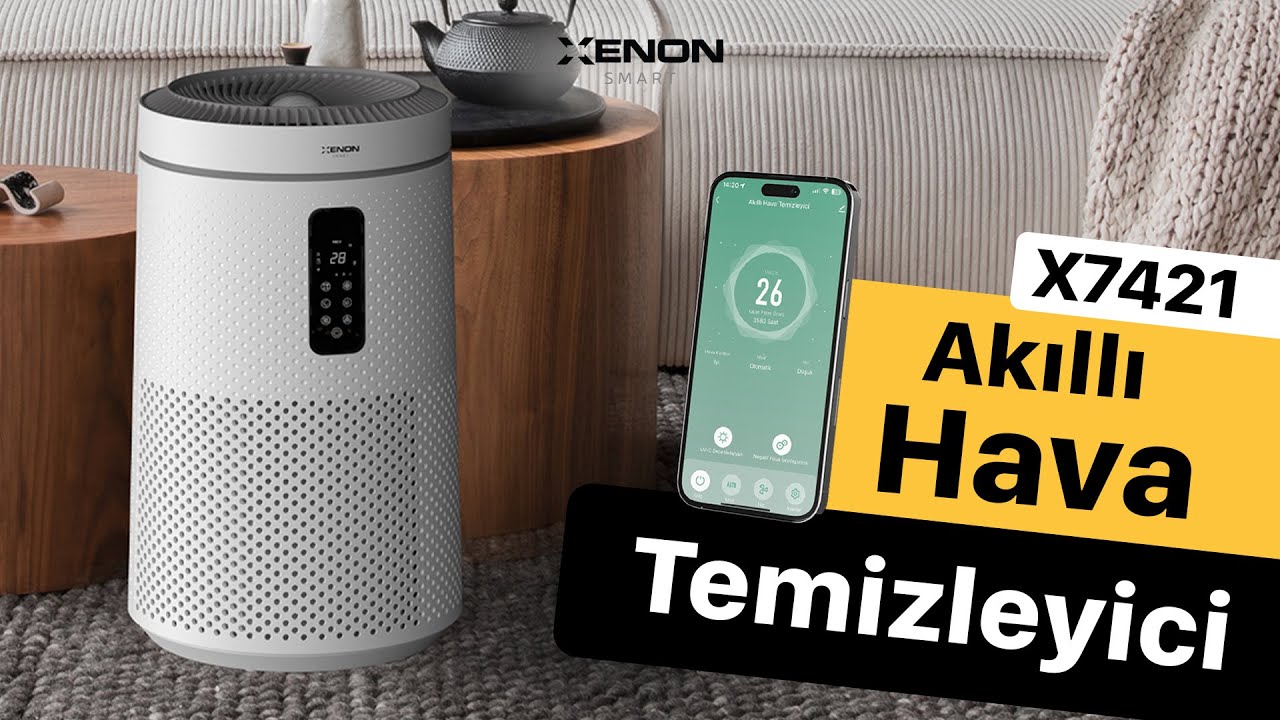 X7421 Akıllı Hava Temizleyici - YouTube