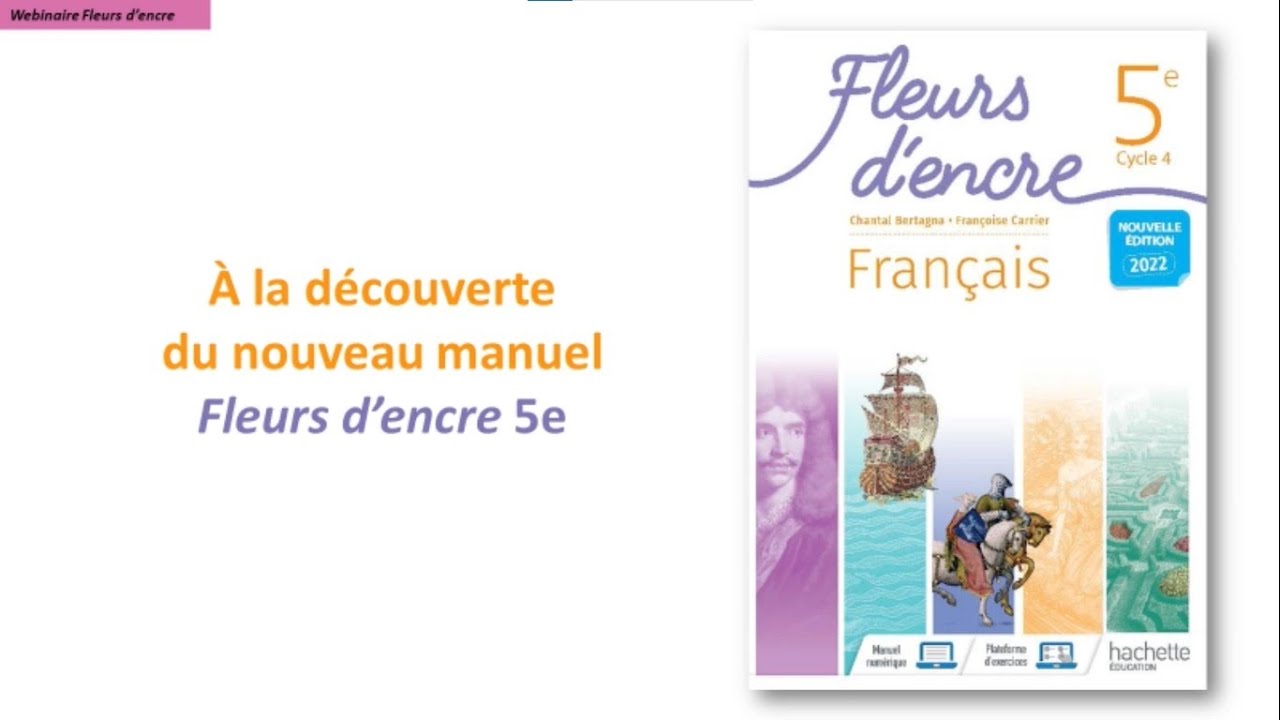 Nos auteurs parlent du nouveau manuel Fleurs d'encre 5e - YouTube