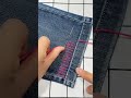 How to make jean shorter without cutting