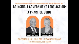 Bringing a Government Tort Action: A Practice Guide