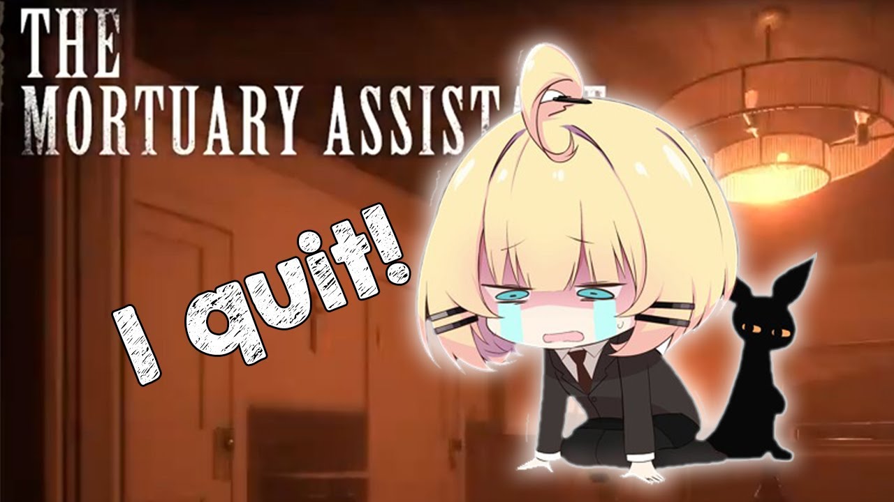 Millie being scared while malding in Mortuary Assistant (English Sub)