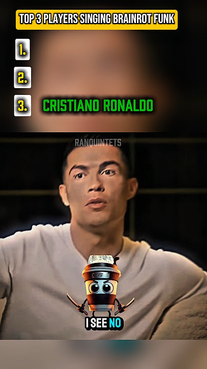 Top 3 FiFA Players Singing Brainrot Funk: Ronaldo vs Neymar #brainrot #italianbrainrot #shorts