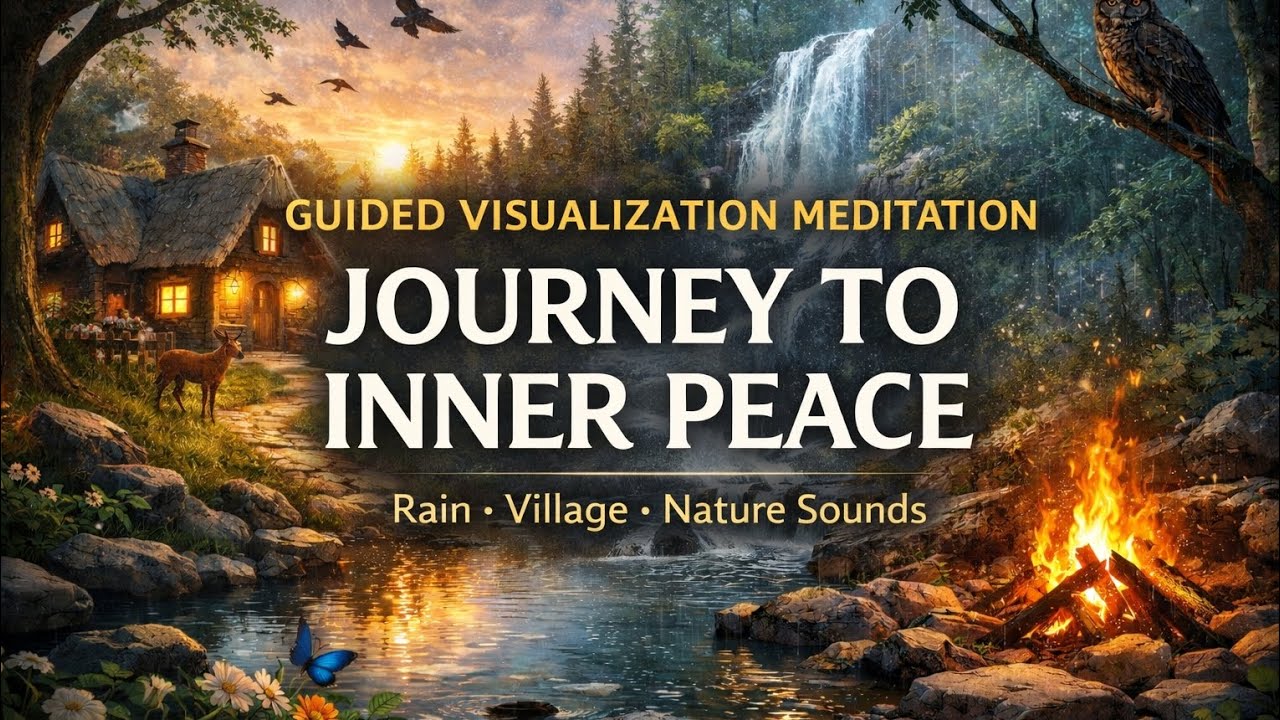 Journey to Inner Peace | Guided Visualization Meditation with Nature Sounds | مدیتیشن هدایت شده تجسم