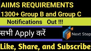 AIIMS CRE 2025 Notification Explained | 1000+ Posts, Eligibility, Exam Date | Next Step
