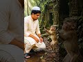 rescue monkey,monkey give me the hiden bunker key allahuakbar #viral #kindness #shortvideo #love #ai