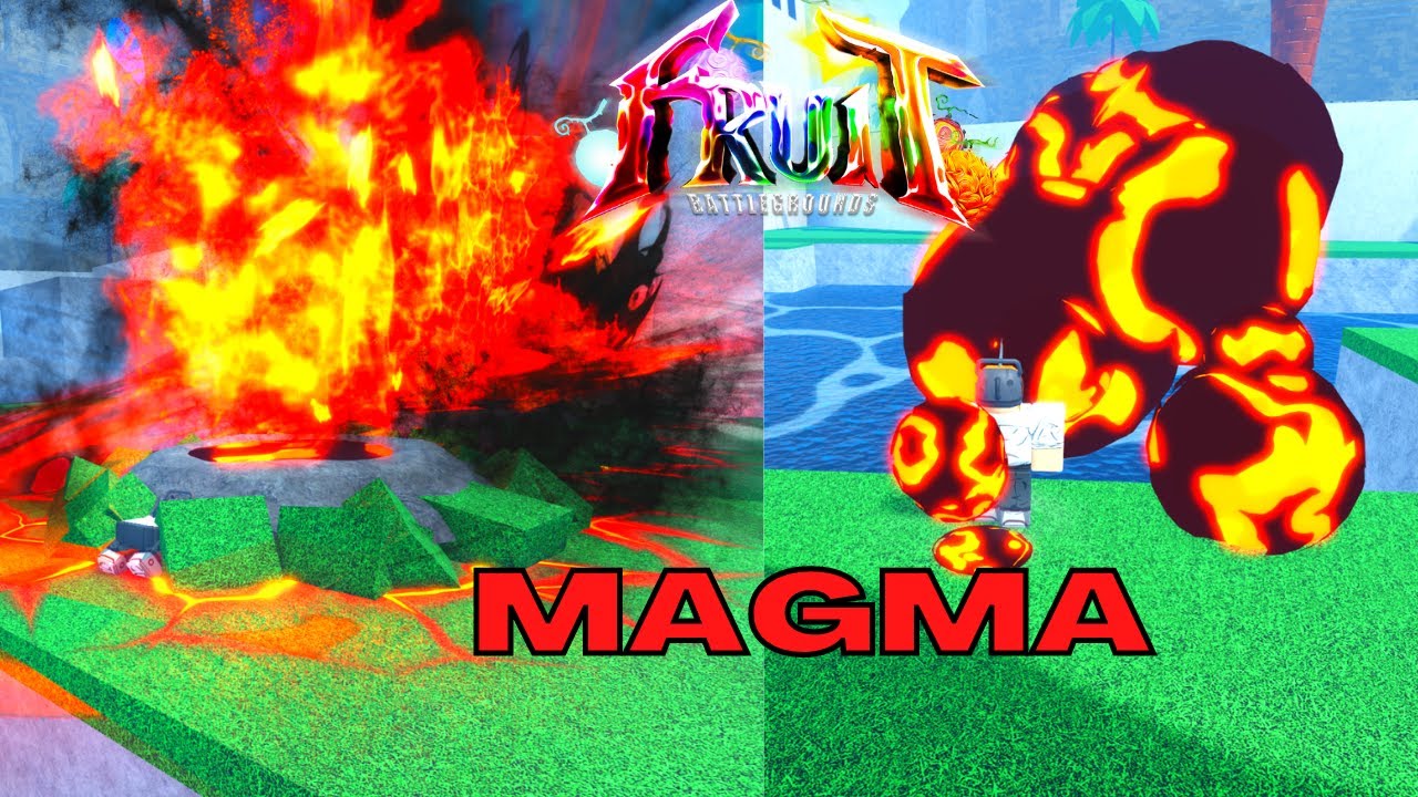 Magu magu no mi/ magma fruit