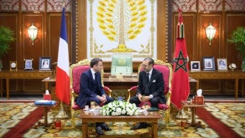 الرئيس الفرنسي يحل بالمغرب في زيارة دولة للمملكة المغربية بدعوة من جلالة الملك نصره الله ||2024