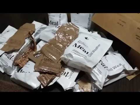 What's Inside These COLD WEATHER MRE's is Worth Every Penny I Paid For Them.