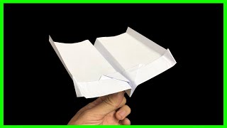 How to make paper boomerang airplane ver 88 | Cách gấp máy bay boomerang bay mãi không rơi.