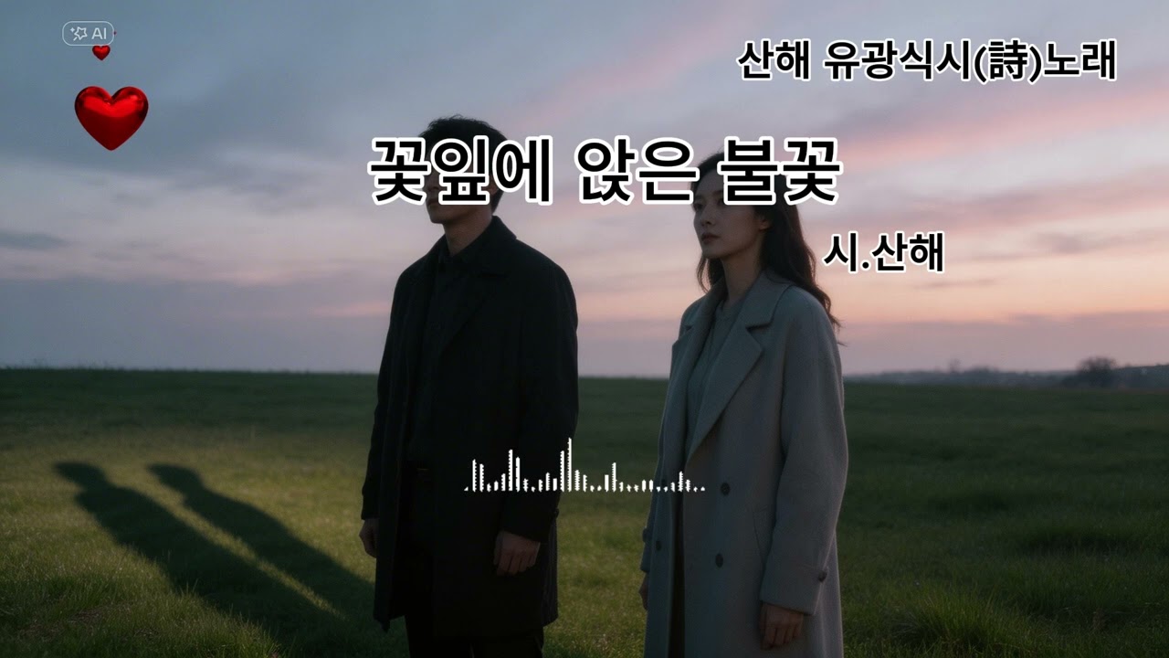 꽃잎에 앉은 불꽃-시를 좋아하는 산해