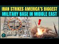 Iran ATTACKS Biggest U.S. Base In Middle East | Moment Explosions Rock Al Udeid Air Base In Qatar