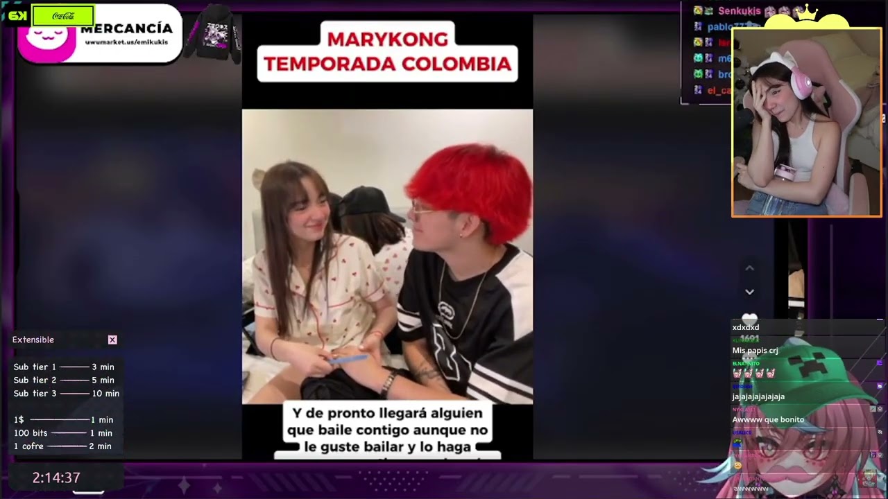 Maryblog reacciona a Emikukis celosa por el Marykong