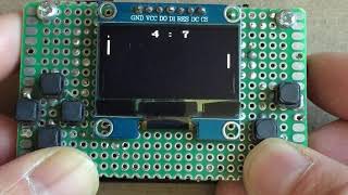 2 players 3 balls ESP8266 micropython pong games using2 paddles multiplexed ADC input