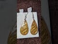 Oak and Resin earrings #earrings   #woodcraft #resincrafts #resin #madewithlove