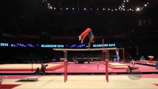Riveros Vogtschmidt Marco Antonio Bol - 2015 Artistic Worlds - Qualifications Parallel Bars