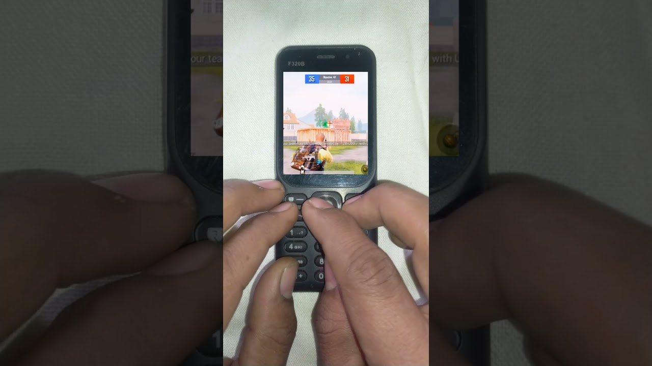 I am playing Pubg in keypad jio mobile 🤣 