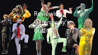 Reviewing Gerard Ways 2022 Outfits