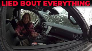 Bodycam of Diana Russini Namedropping Her Way Out Of Ticket