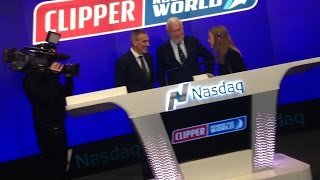 BEHIND-THE-SCENES AT NASDAQ CLIPPER RACE OPENING BELL CEREMONY