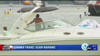 Summer travel scam warning