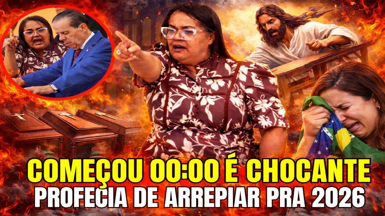 PROFECIA TERRIVELMENTE FORTE ÀS 00:00H DE 2026 - CRISTINA MARANHÃO REVELOU ALGO CHOCANTE AO BRASIL