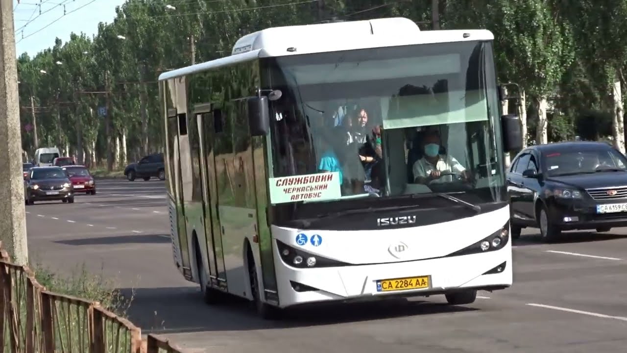 Низкопольный автобус ATAMAN A140 ПАО «Черкасский автобус» ДП «Ферротранс» Черкассы Горишние Плавни