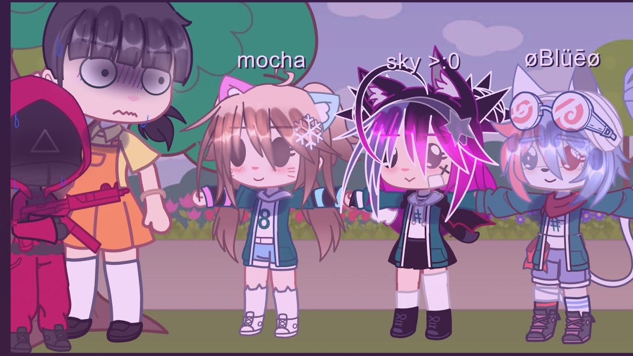 If I was in squid games//100k special//gachaclub//ft:friends,ocs//part 1+lil voice acted
