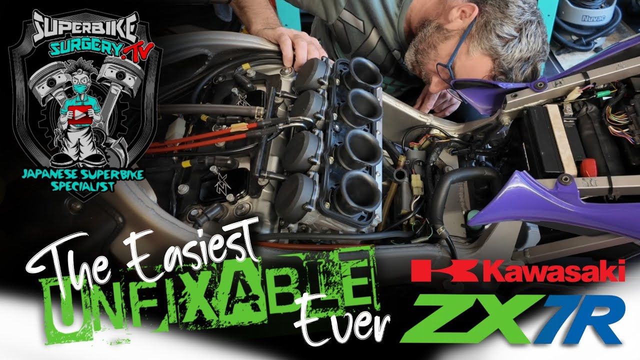 The Easiest ‘Unfixable’ Motorcycle I’ve Ever Fixed – Kawasaki ZX7R