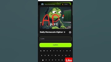 Daily Memecoin Cipher code 27 October