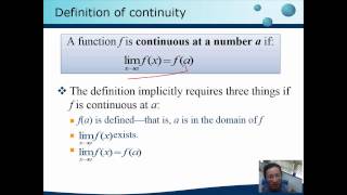2.5 limits and continuity