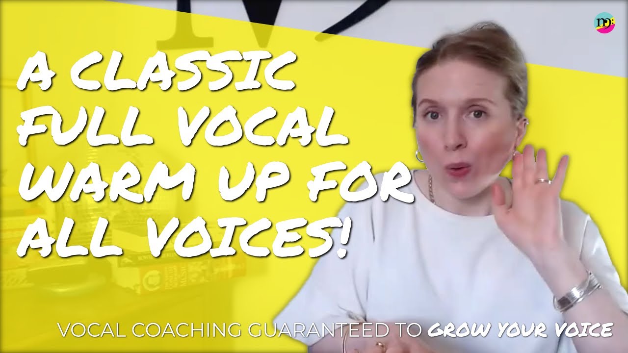 An awesome vocal warm up routine based on solid classical technique | MusicForMy... VOICE