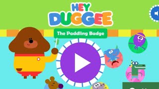 Hey Duggee - The Paddling Badge! Who Will Win The Race?