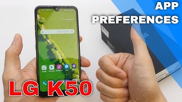 How to Reset App Preferences on LG K50 - Restore App Settings