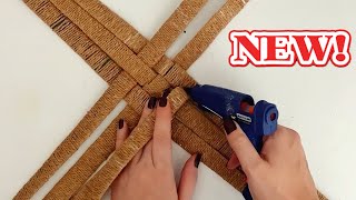 Diy Modern Basket Making With Paper String And Cardboard Home Decor
