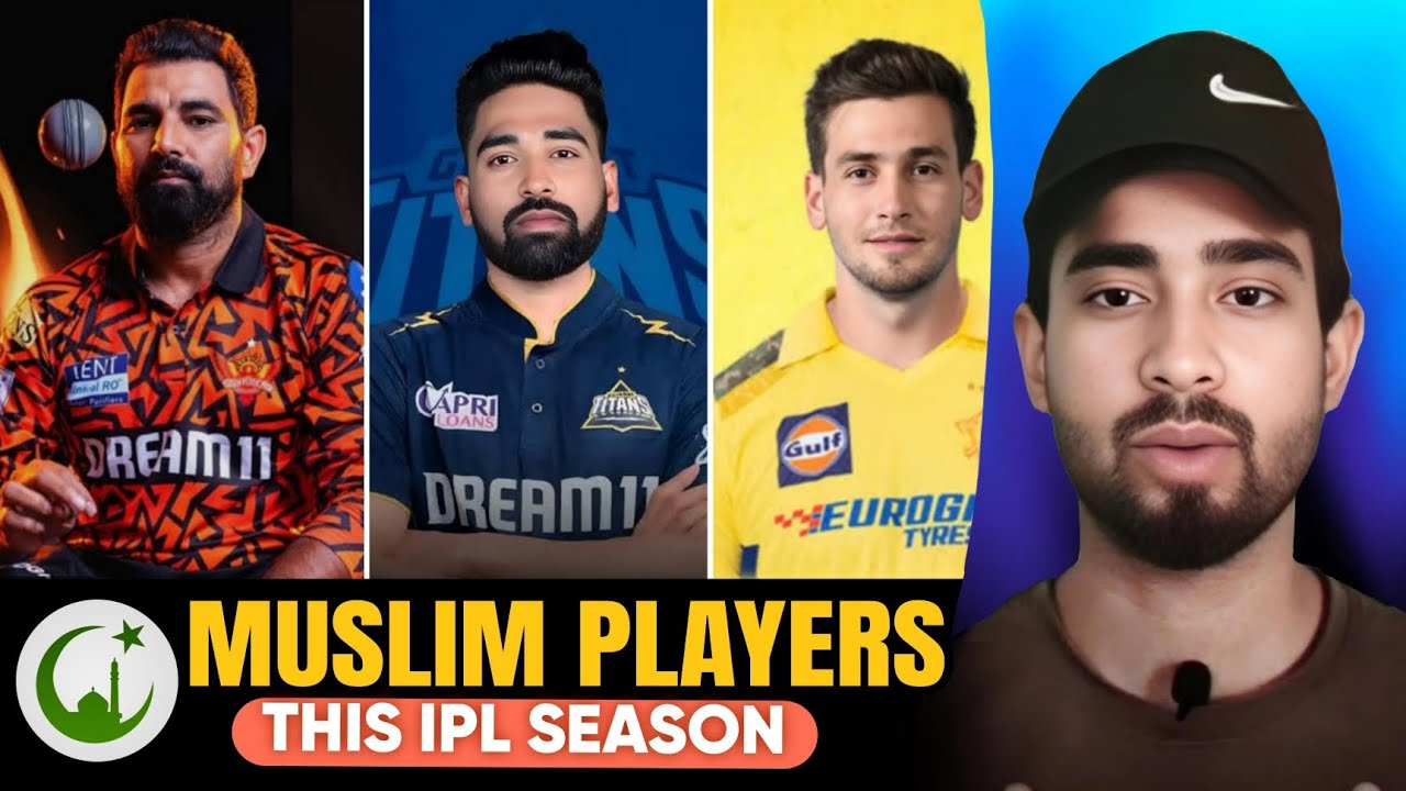 Muslim Cricketers In IPL 2025 | Muslim Players IPL SEASON 18
