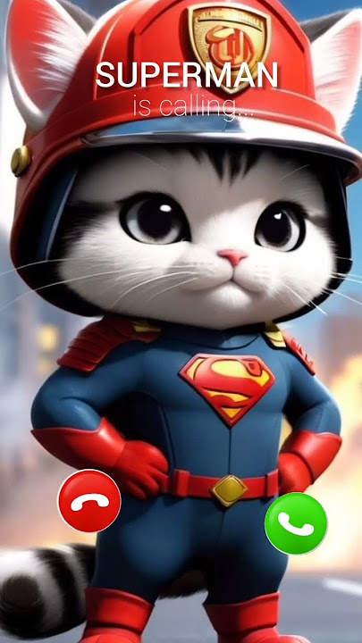 Superman is calling #ringtone #smartphone #funny #cute #superman #superheroes