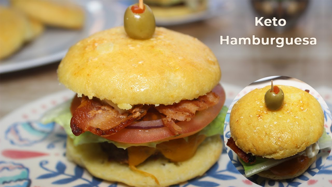 Pan Keto de Hamburguesas desde cero paso a paso Libre de gluten y low carb YouTube