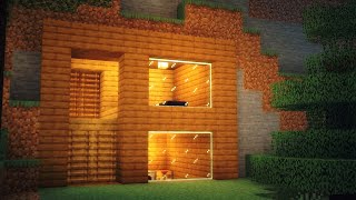 Minecraft Modern Bunker Shelter Building Session [Uncut, No Commentary]