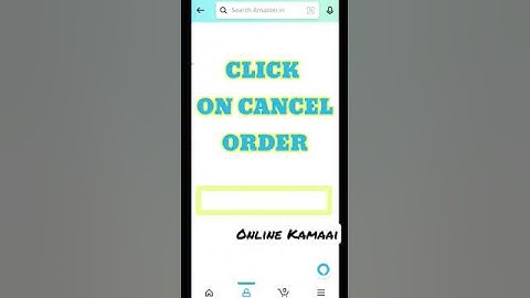 How to cancel order on Amazon 2022| #cancelled #order  #amazonprime #amazongadgets #OnlineKamaai