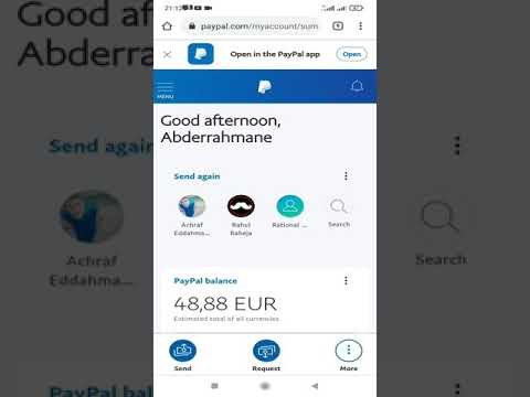 إلغاء التحويل الآلي من حساب بايبال إلى فيزا كارد