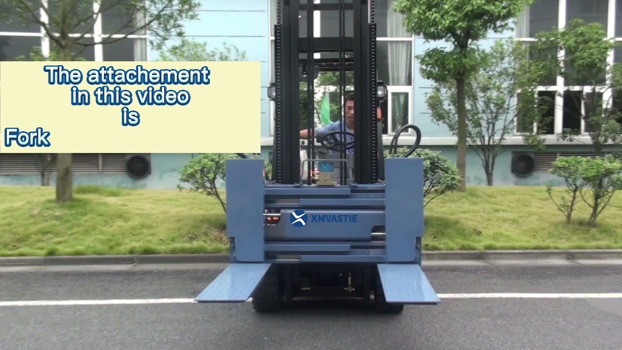 XMVASTIE fork clamp with sideshifting function