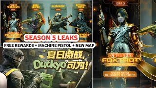 *NEW* Season 5 UPDATE Free COLLAB Ak47 Reward Machine pistol Gameplay  New Frequency Map Leaks 2024