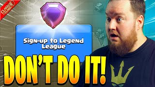 What Happens After You Push a Low Town Hall to Legends League?  Clash of Clans