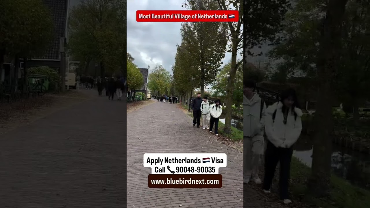 Visit the Most Beautiful Village in Netherlands 🇳🇱 | Apply Schengen Visa 2025