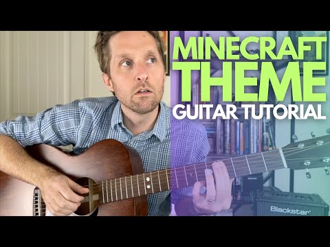 Minecraft Theme Guitar Tutorial - Guitar Lessons with Stuart!